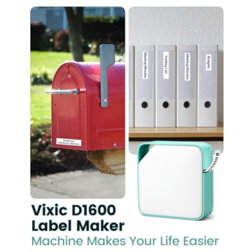 Vixic D1600 Bluetooth Label Maker - Organize with Ease
