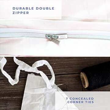 Kotton Culture Queen Duvet Cover 100% Egyptian Cotton