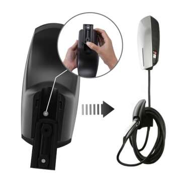 SEVEN SPARTA Tesla Charging Cable Holder with Bracket