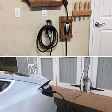 SEVEN SPARTA Tesla Charging Cable Holder with Bracket