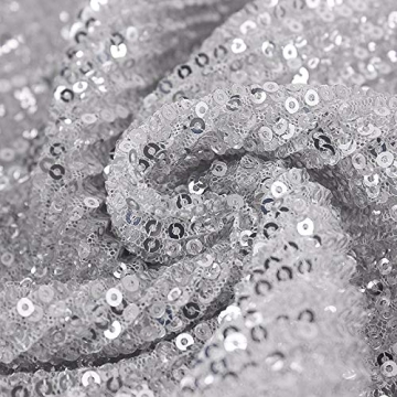 Ohvera Off Shoulder Sequined Long Sleeve Dress for Women