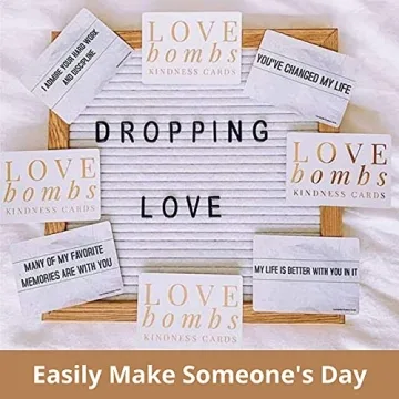 Better Me Love Bombs Kindness Cards for Every Occasion