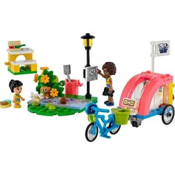 LEGO Friends Dog Rescue Bike for Kids Ages 6 and Up