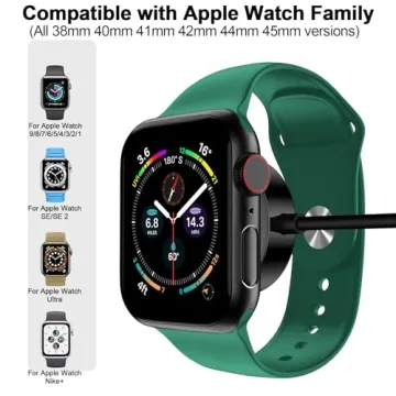 2025 Upgraded Apple Watch Charger Magnetic Fast Charging Cable [Portable] Magnetic Wireless Charging...