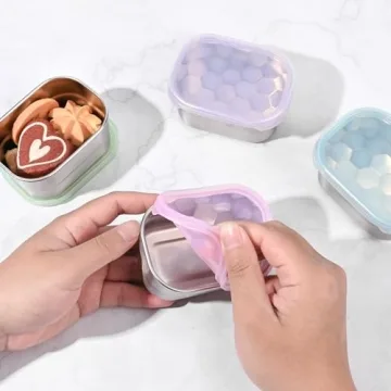 Tanjiae Stainless Steel Snack Containers for Kids