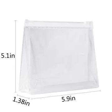 Sansheng 20 Pack Mini Clear Organizer Pouches for All
