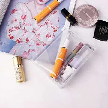 Sansheng 20 Pack Mini Clear Organizer Pouches for All