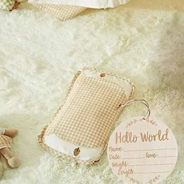 Goxozzy Baby Announcement Sign for Newborns and Photos