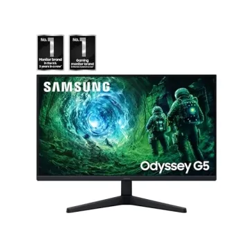 SAMSUNG 27” Odyssey G5 G53F QHD Gaming Monitor 200Hz Refresh Rate AMD FreeSync