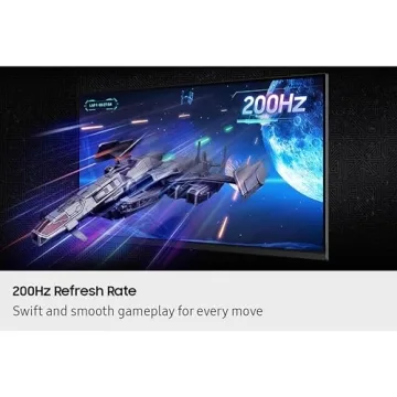 SAMSUNG 27” Odyssey G5 Gaming Monitor with 200Hz Refresh Rate
