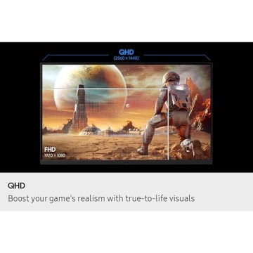 SAMSUNG 27” Odyssey G5 Gaming Monitor with 200Hz Refresh Rate