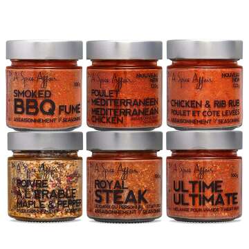 A Spice Affair's Ultimate BBQ Spice Set - 6 Flavorful Seasonings