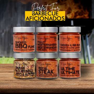 BBQ Spice Set - 6 Bold Seasonings for Grilling