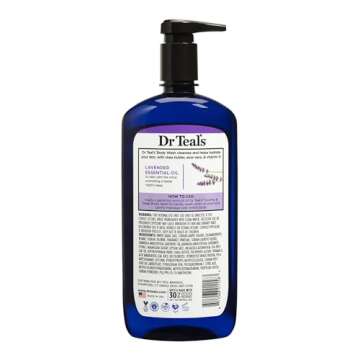 Dr Teal's Pure Epsom Salt Body Wash Soother & Moisturize With Lavender 24 Ounce