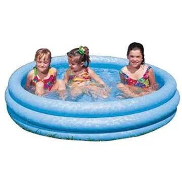 INTEX Crystal Blue Inflatable Kids Pool for Summer Fun