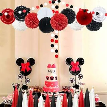 Mickey Minnie Mouse Decoration Kit - 29pcs for All Parties