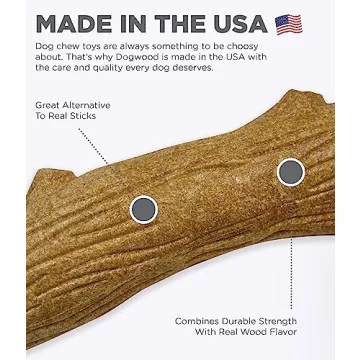 Durable Petstages Dogwood Chew Toy for Aggressive Chewers