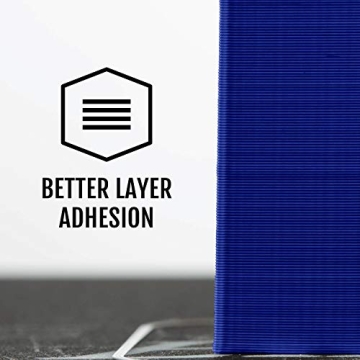 HATCHBOX True Blue PLA Filament 1 KG 1.75mm for 3D Printing