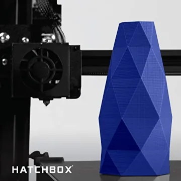 HATCHBOX True Blue PLA Filament 1 KG 1.75mm for 3D Printing