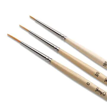 Jerry Q Art 12 Detail Brushes for Watercolor and Acrylic