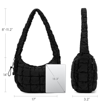 CLUCI Stylish Large Puffer Tote for Women Perfect Gift