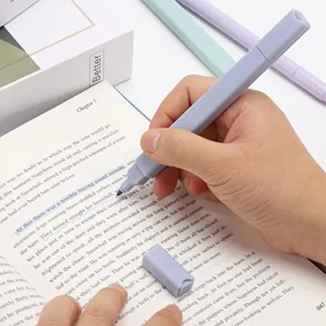 Dual-Tip Highlighters in 12 Muted Colors for Perfect Notes