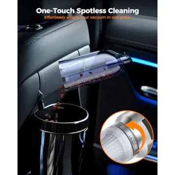 VNOST Car Vacuum 24000PA with Type-C for Home & Car