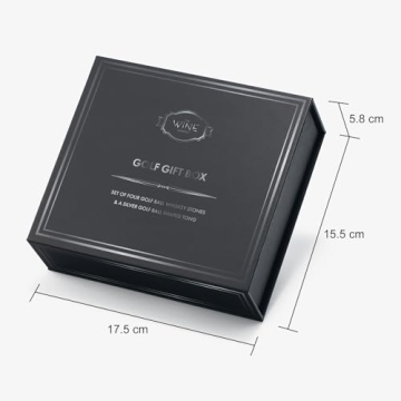 Golf Balls Whiskey Chillers Set Unique Gift for All