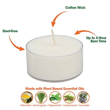 Mosquito Guard Candles - Natural Citronella Indoor & Outdoor