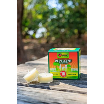 Mosquito Guard Candles - Natural Citronella Indoor & Outdoor