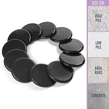 Super Sliders for Easy Furniture Movement and Protection
