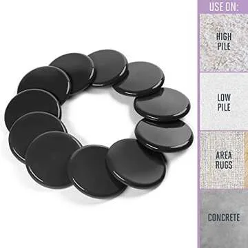Super Sliders for Easy Furniture Movement and Protection