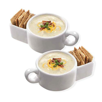 Kitchen Gadgets Soup and Cracker Mug or Cereal Bowl, Ceramic bowl, Saltine crackers, Soup mugs with ...