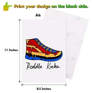 HTVRONT Heat Transfer Paper for Dark T Shirts 25 Sheets