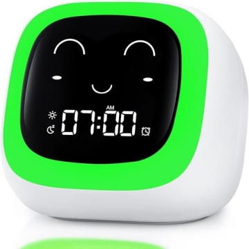 ANTOKING Kids Alarm Clock - Night Light & Sound Machine