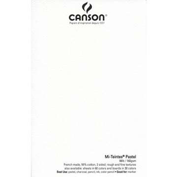 Canson Mi-Teintes Pastel Paper - Premium Dual Textured Pad