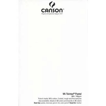Canson Mi-Teintes Pastel Paper - Premium Dual Textured Pad