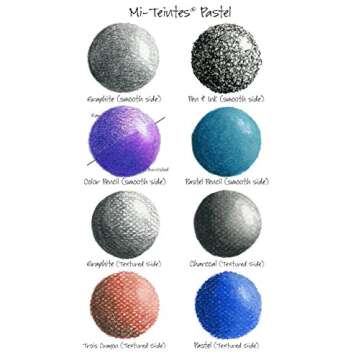 Canson Mi-Teintes Pastel Paper - Premium Dual Textured Pad