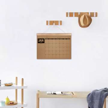 Calendar 2025-2026 - 18 Month Wall Calendar for Efficient Planning & Organization