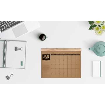 2025-2026 Wall Calendar for Home Office Planning