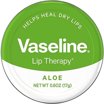 Vaseline Lip Therapy, Aloe - 0.6 oz (17 g) Hydrating Lip Balm
