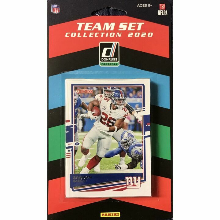 2020 Donruss Giants Team Set - Saquon & Daniel