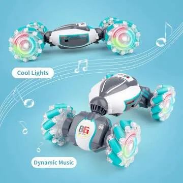 RC Stunt Car for Kids - Gesture & Remote Control