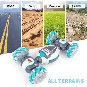 RC Stunt Car for Kids - Gesture & Remote Control