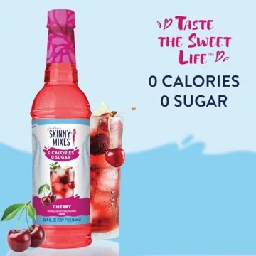 Jordan's Skinny Mixes Cherry Sugar Free Syrup, 25.4 Fl Oz