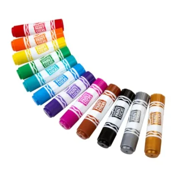 Crayola Quick Dry Paint Sticks for Kids, 12ct