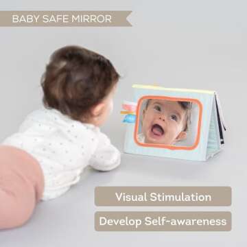 Taf Toys Savannah Tummy-time Activity Book for Infants