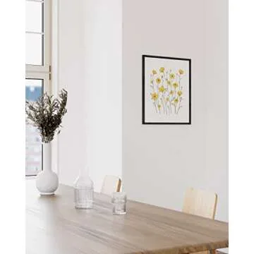 Vibrant HAUS AND HUES Sunflower Wall Art Poster