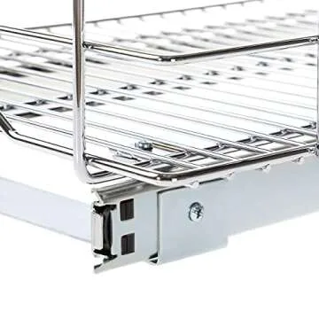 Home Zone Living Kitchen Organizer - Space Saving Storage Solution