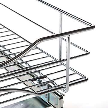 Home Zone Living Kitchen Organizer - Space Saving Storage Solution